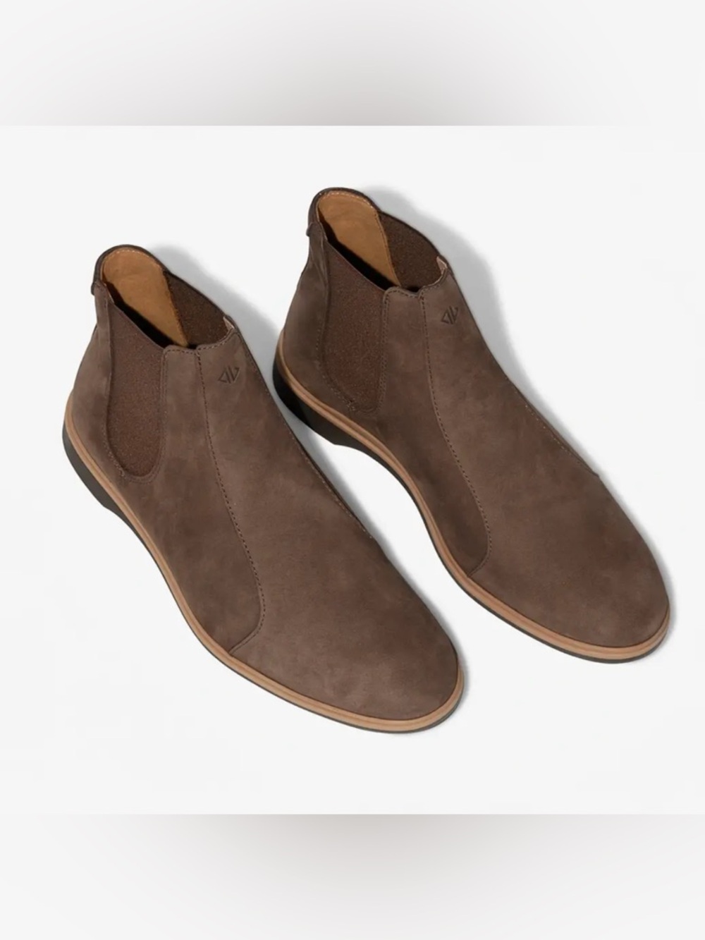 AMBERJACK The Chelsea Boot In Copper Suede Men’s Size 10M